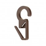 CURTAIN RAIL RING CLIP D.35 D.28 D.23 / WALNUT